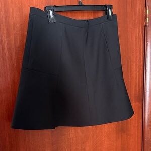 J. Crew Classic Black Mini Skirt